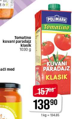 Tomatino kuvani paradajz klasik