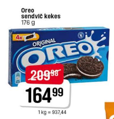 Oreo sendvič keks