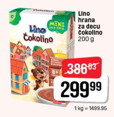 Lino hrana za decu čokolino