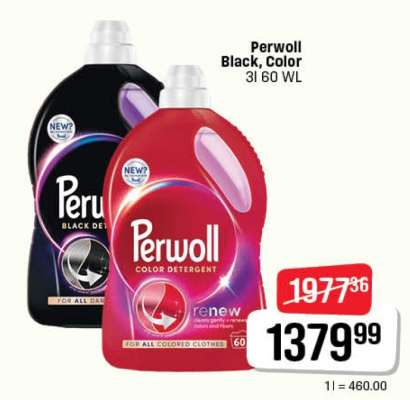 Perwoll black, color