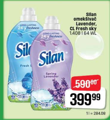 Silan omekšivač Lavender, CL Fresh sky
