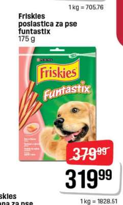 Friskies poslastica za pse funtastix