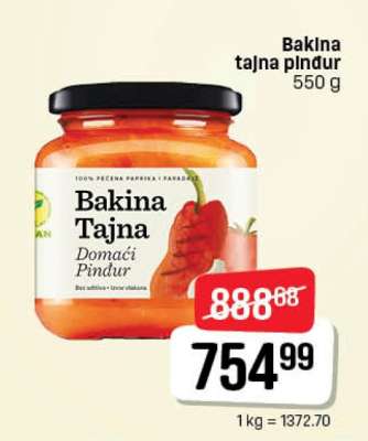 Bakina Tajna Pindur