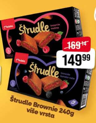Štrudle Brownie 240g
