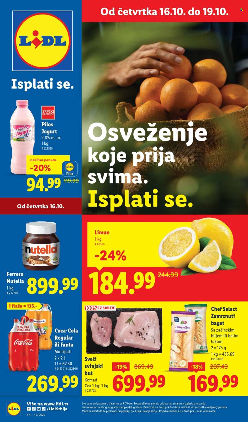 Lidl katalog - 16.10.2025 - 22.10.2025.