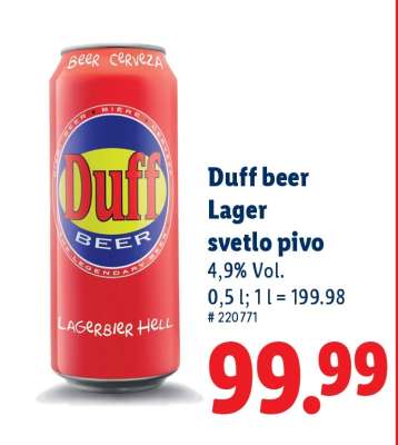 Duff Beer