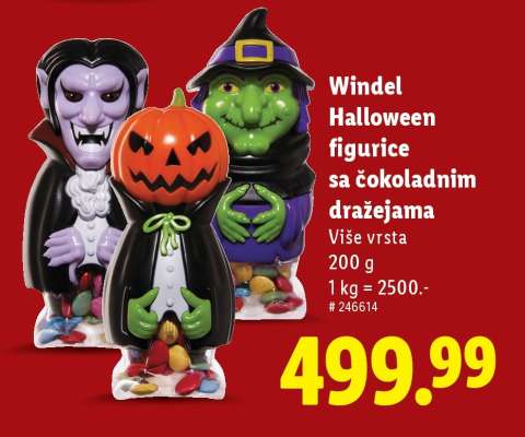 Windel Halloween figurice