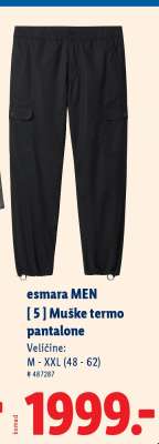 Muške termo pantalone