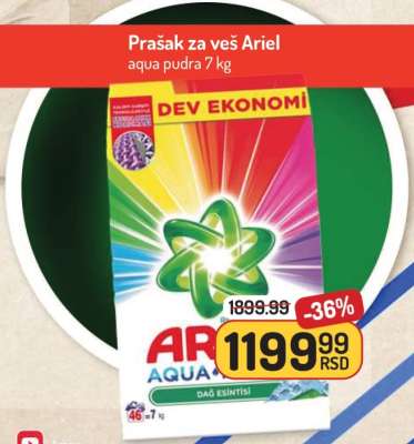 Prašk za veš Ariel