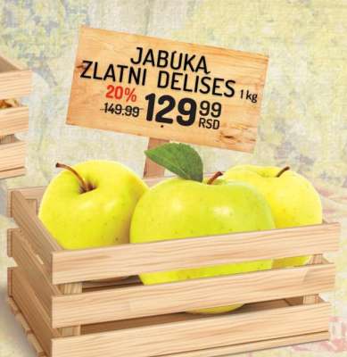 Jabuka zlatni delišes