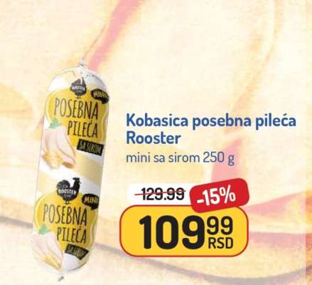 Kobasica posebna pileća Rooster