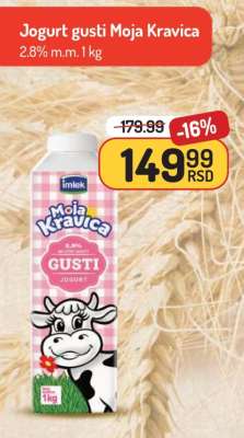 Jogurt gusti Moja Kravica