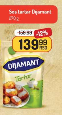 Sos tartar Dijamant
