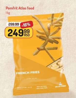 Pomfrit Atlas food