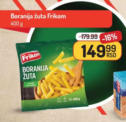 Boranija žuta Frikom