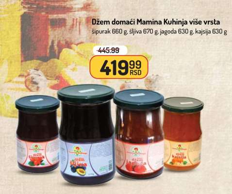 Džem domaći Mamina Kuhinja više vrsta