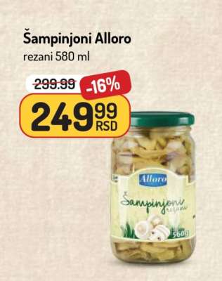 Šampinjoni Alloro
