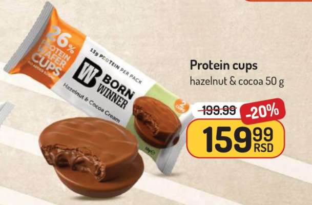 Protein cups