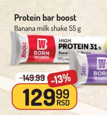 Protein bar boost