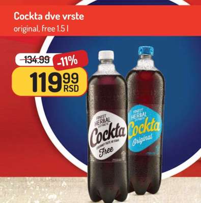 Cockta dve vrste