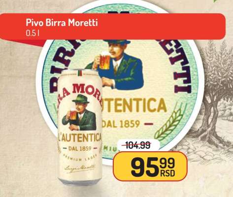 Pivo Birra Moretti