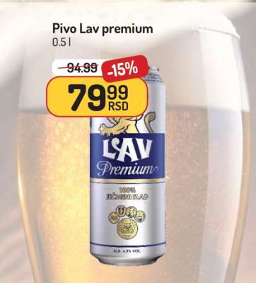 Pivo lav premium