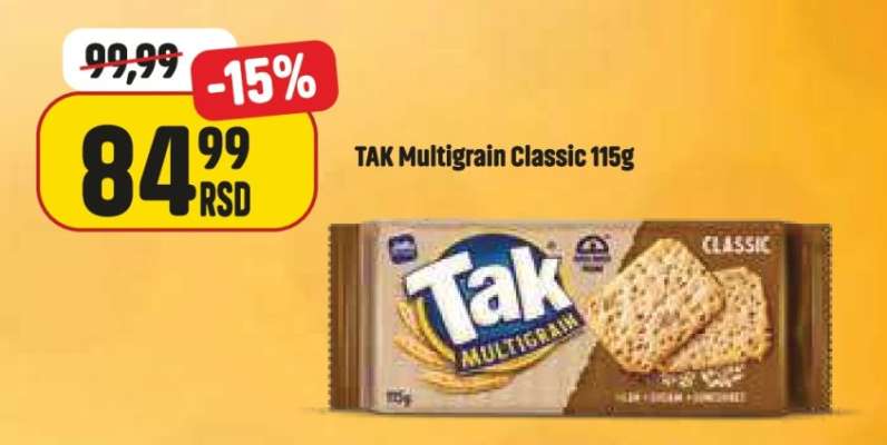 TAK Multigrain Classic 115g