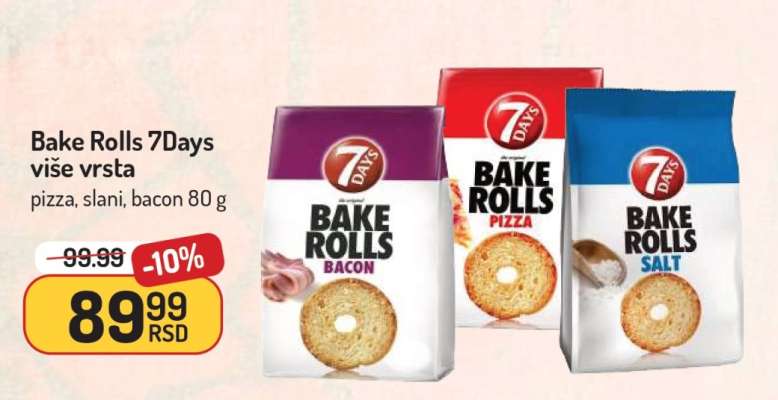 Bake Rolls 7Days