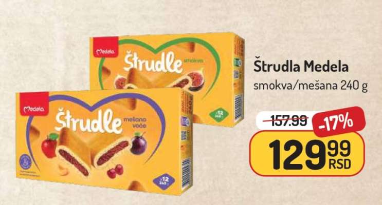 Štrudla Medela