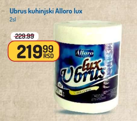 Ubrus kuhinski Alloro lux
