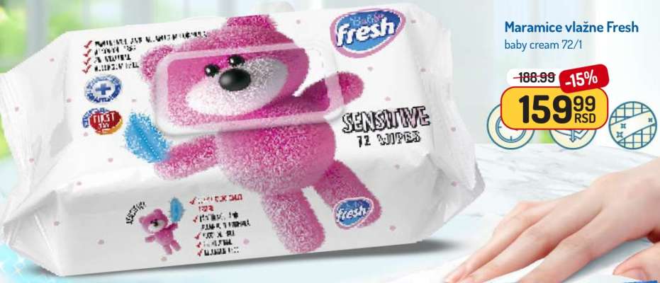Maramice vlažne Fresh