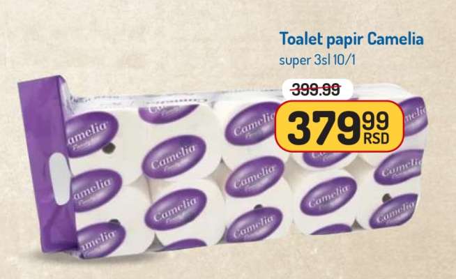 Toalet papir Camelia