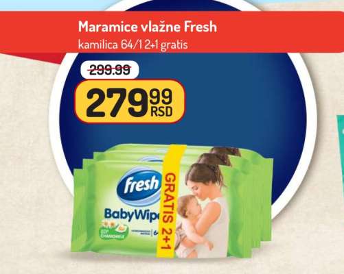 Maramice vlažne Fresh