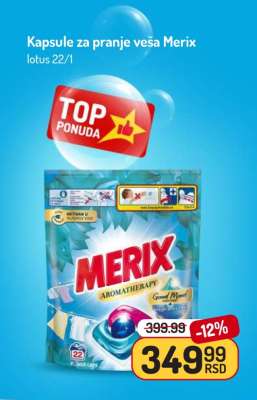 Kapsule za pranje veša Merix
