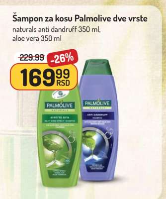 Šampon za kosu Palmolive dve vrste