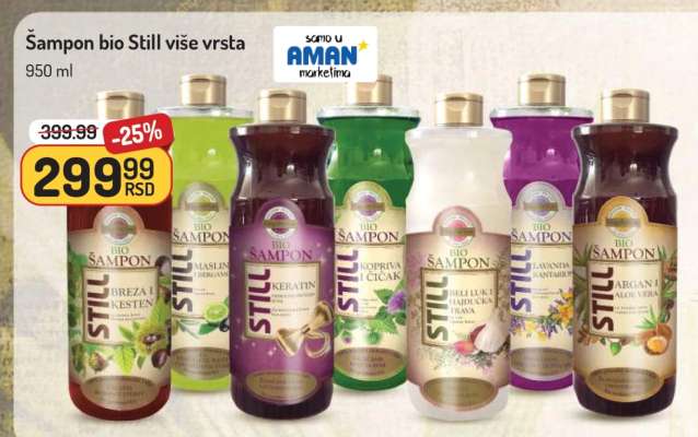 Šampon bio Still više vrsta