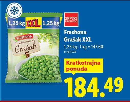 Freshona Grašak XXL