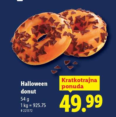 Halloween donut