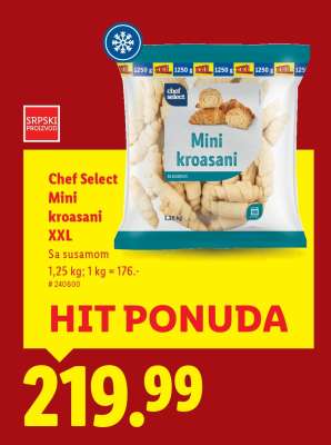 Chef Select Mini kroasani XXL