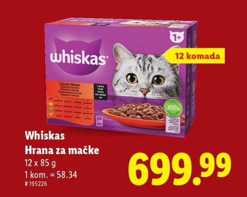 Whiskas Hrana za mačke