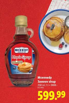 Mcennedy Javorov sirup