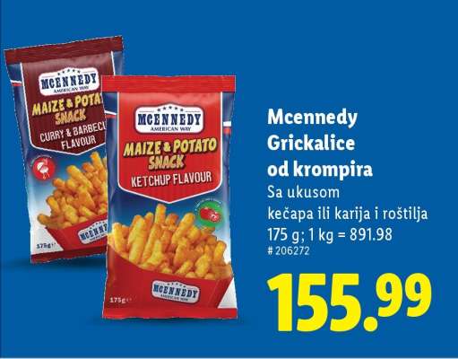 Mcennedy Grickalice od krompira