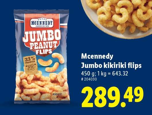 Mcennedy Jumbo kikiriki flips