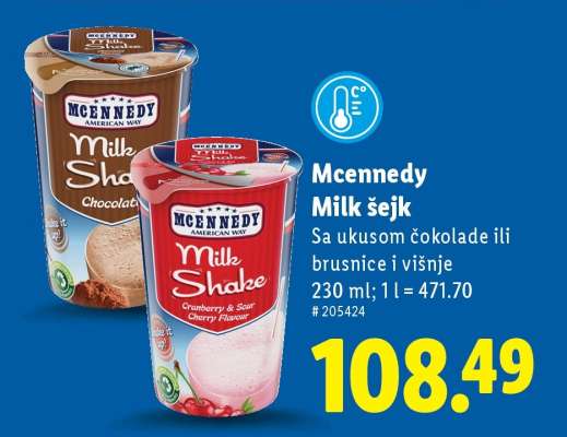 Mcennedy Milk šejk