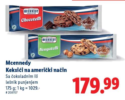 Mcennedy Keksići na američki način