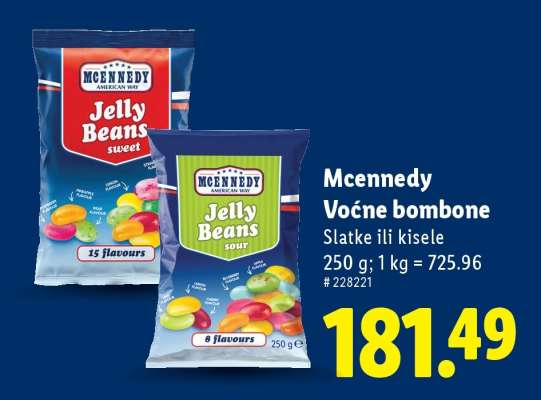 Mcennedy Voćne bombone