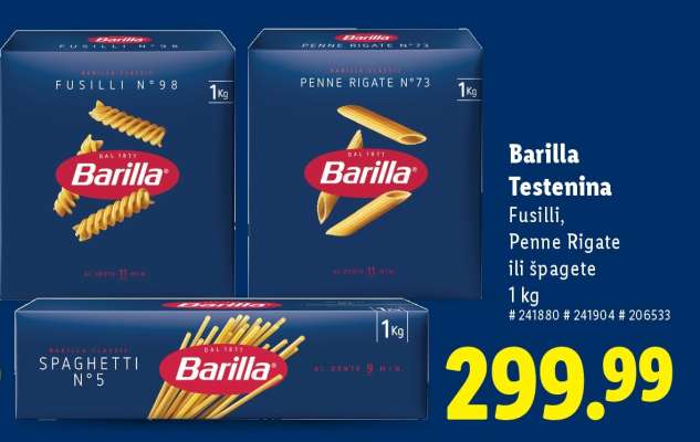 Barilla Testenina