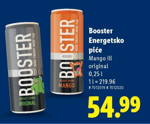 Booster Energetsko piće