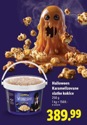 Halloween Karamelizovane slatke kokice