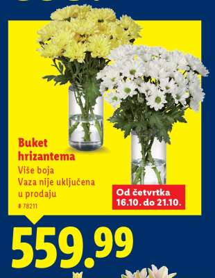 Buket hrizantema